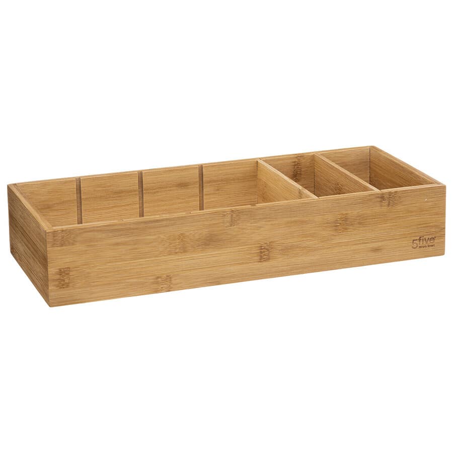 Organiseur modulable 3 bacs, 38x15cm