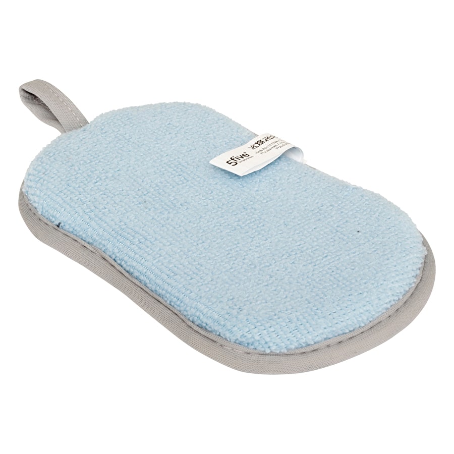 Lot de 5 éponges microfibre gratantes