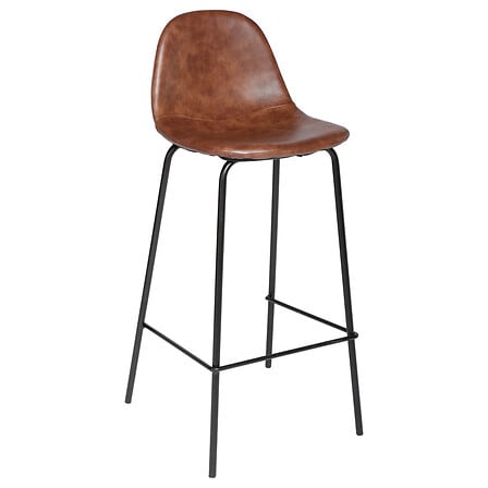 Chaise de bar Valdi Marron