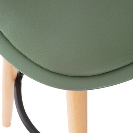 Chaise de bar Maxon Kaki