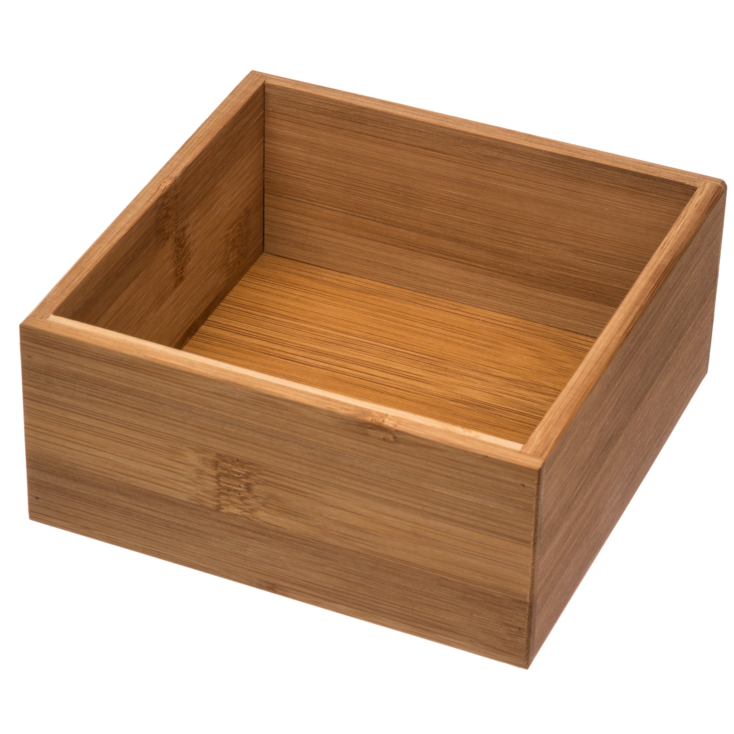 Organiseur bambou 15x15 cm