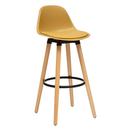 Chaise de bar Maxon Ocre