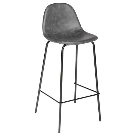 Chaise de bar Valdi Gris