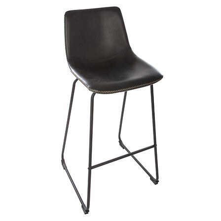 Chaise de bar Loïs Noir