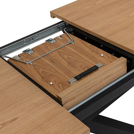 Table à dîner extensible Olaf 180-220 x 90 cm