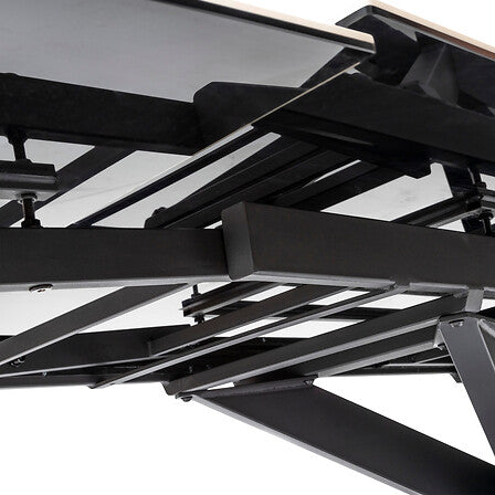 Table céramique extensible Boot effet marbre