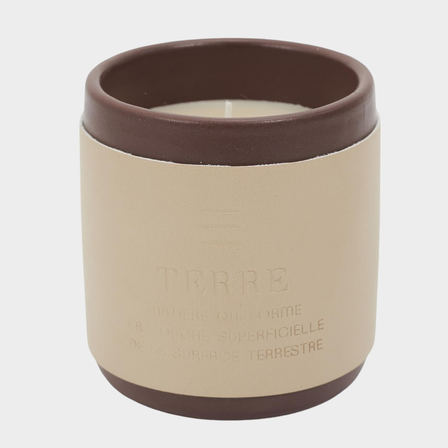 Bougie parfumée céramique 4 éléments Terre
