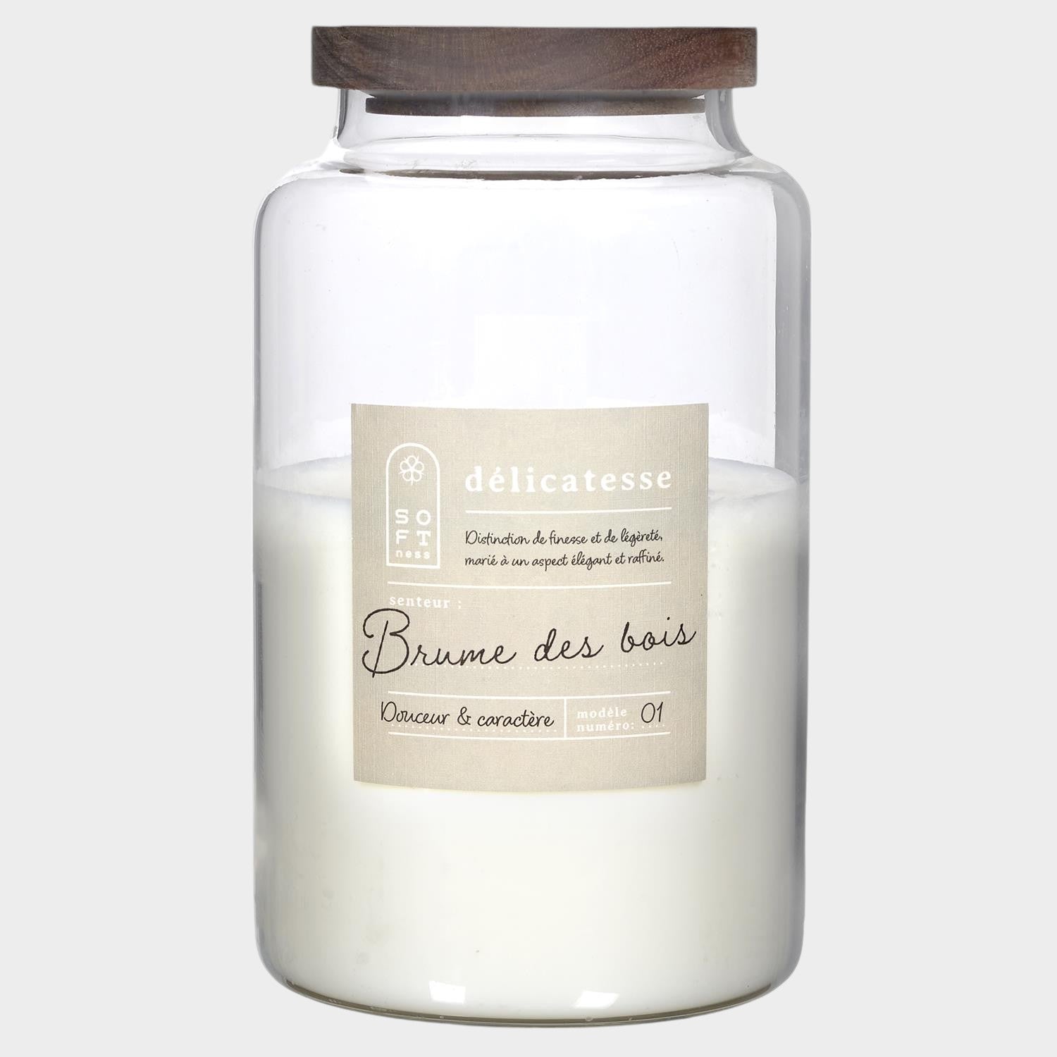 Bougie parfumée pot top acacia softness h24cm