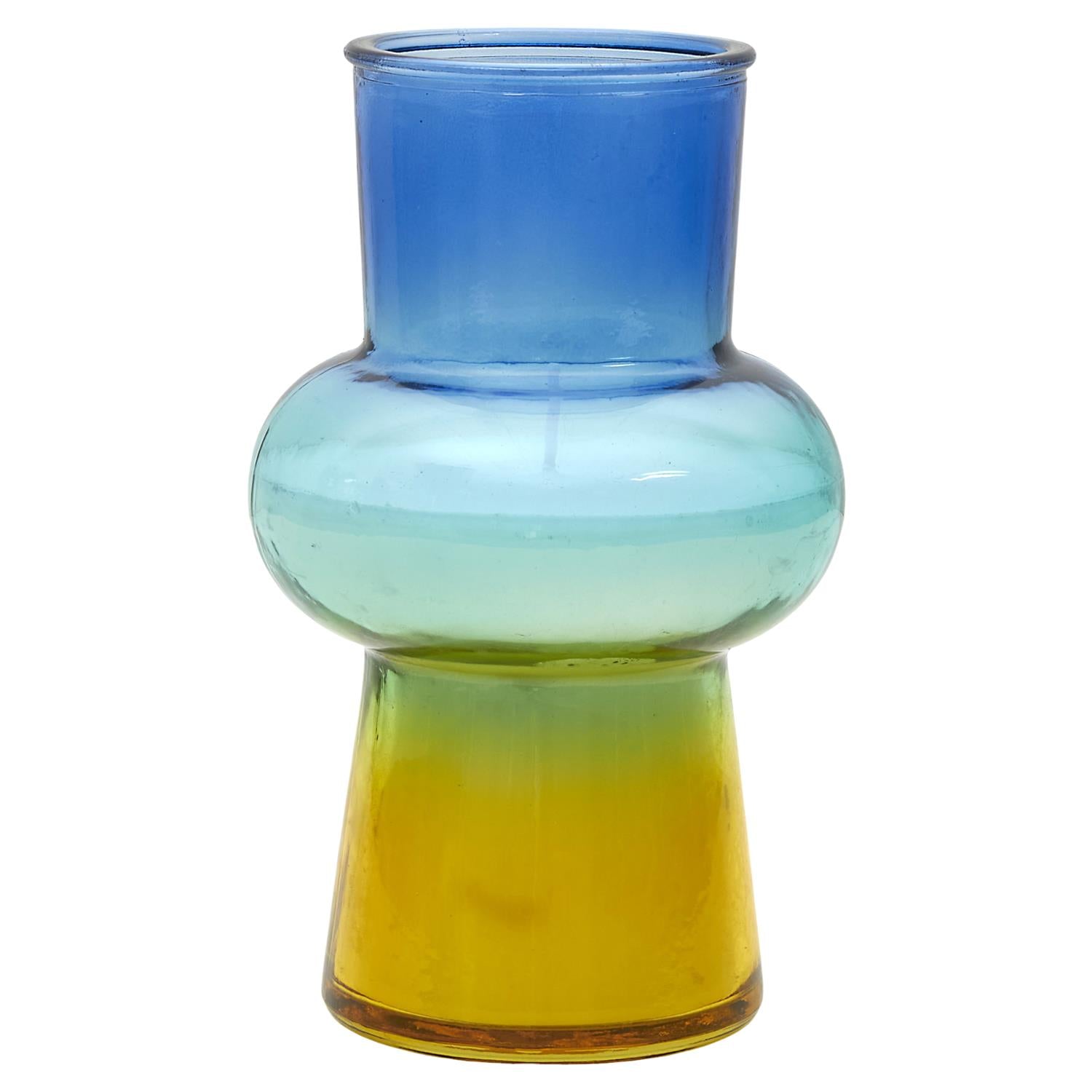 Bougie parfumée vase coloré bulle