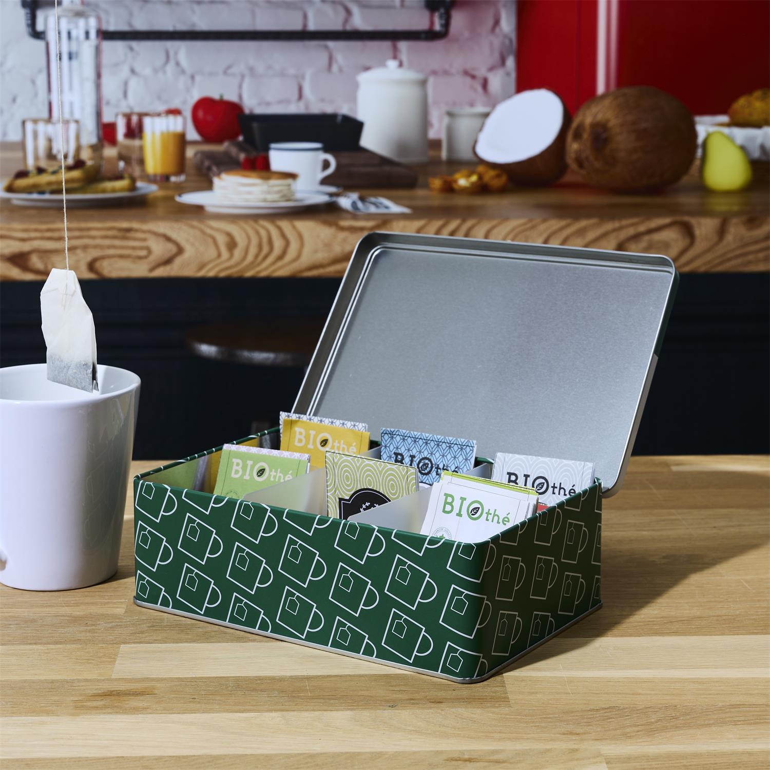 Boite métal thé Théo