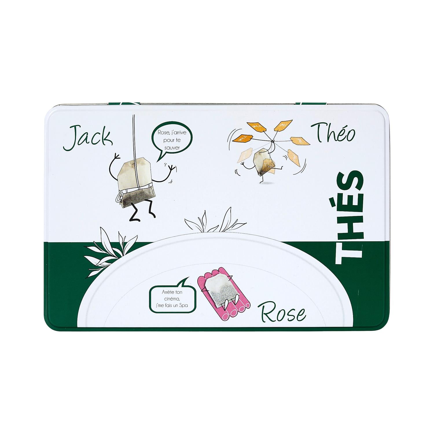 Boite métal thé Théo