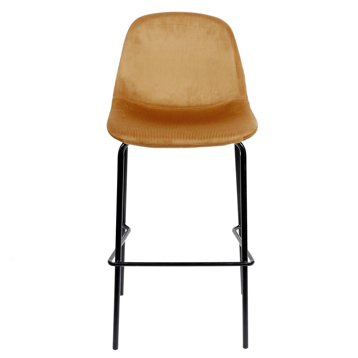 Chaise de bar Giulia jaune