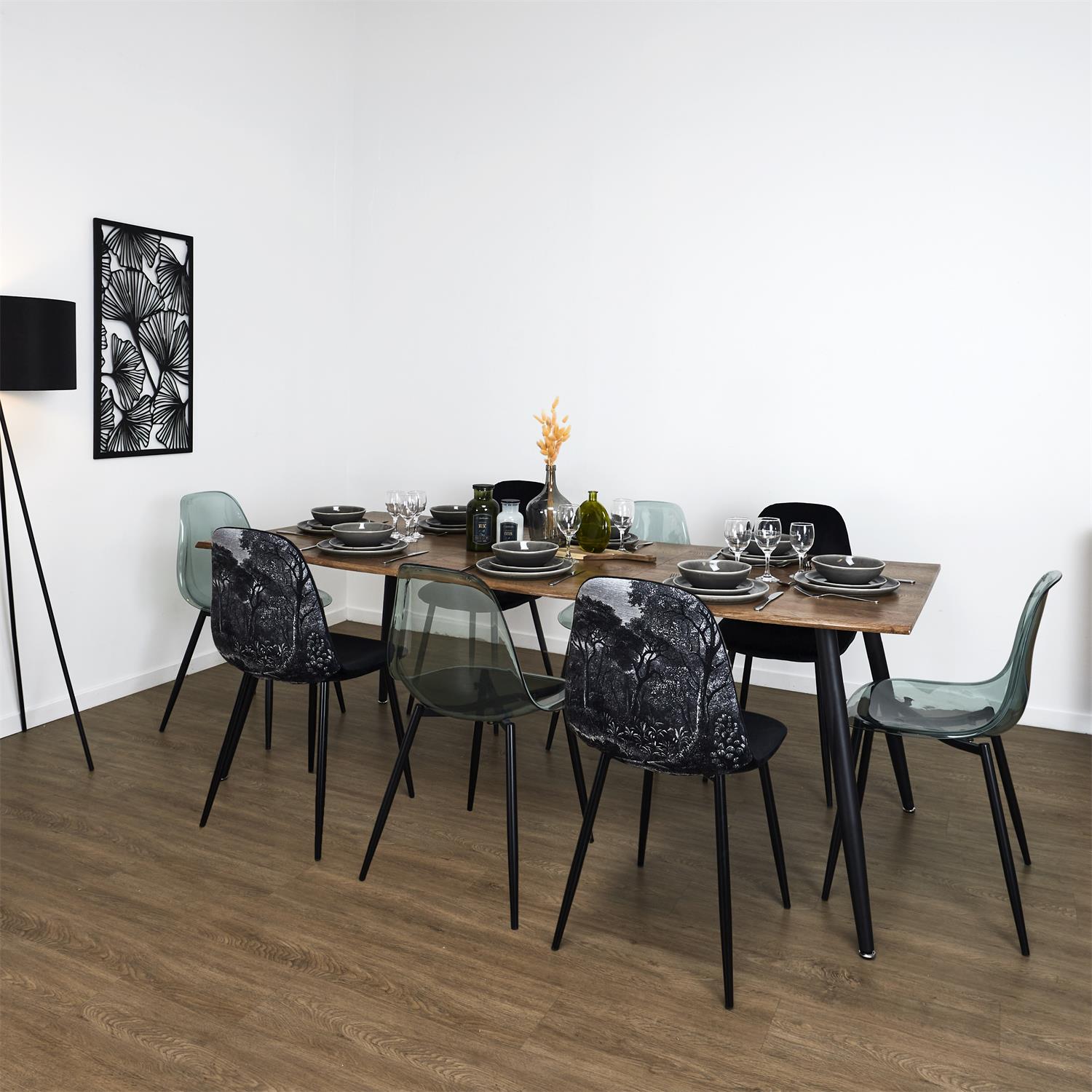 Table de repas extensible 6 à 8 personnes Forest first
