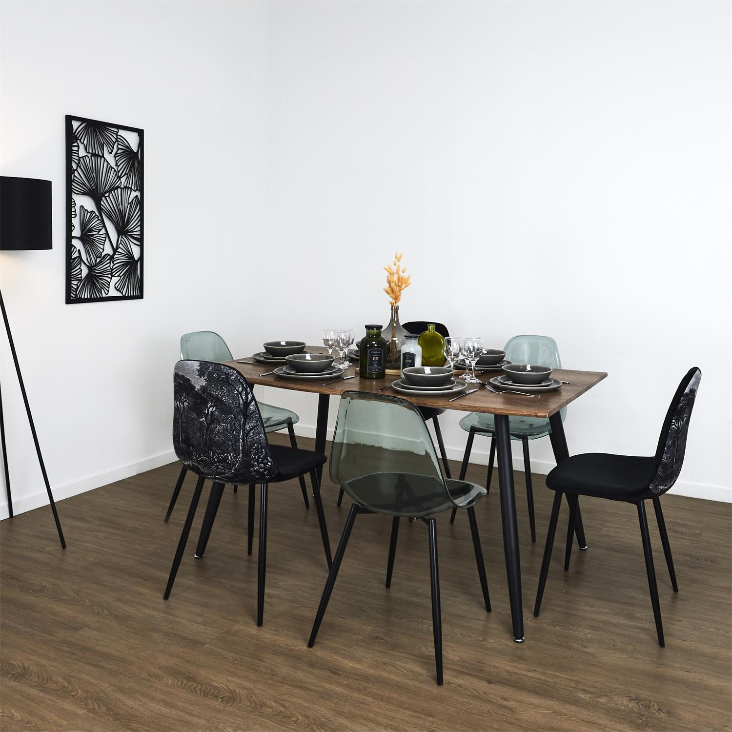 Table de repas extensible 6 à 8 personnes Forest first