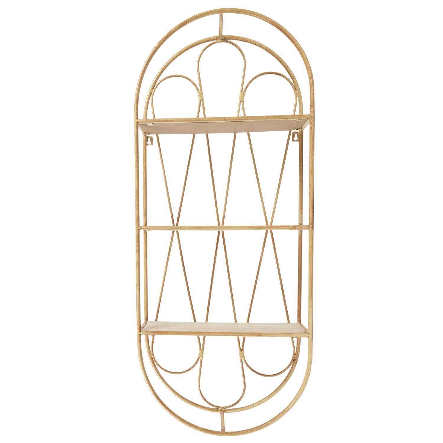 Etagère murale déco java