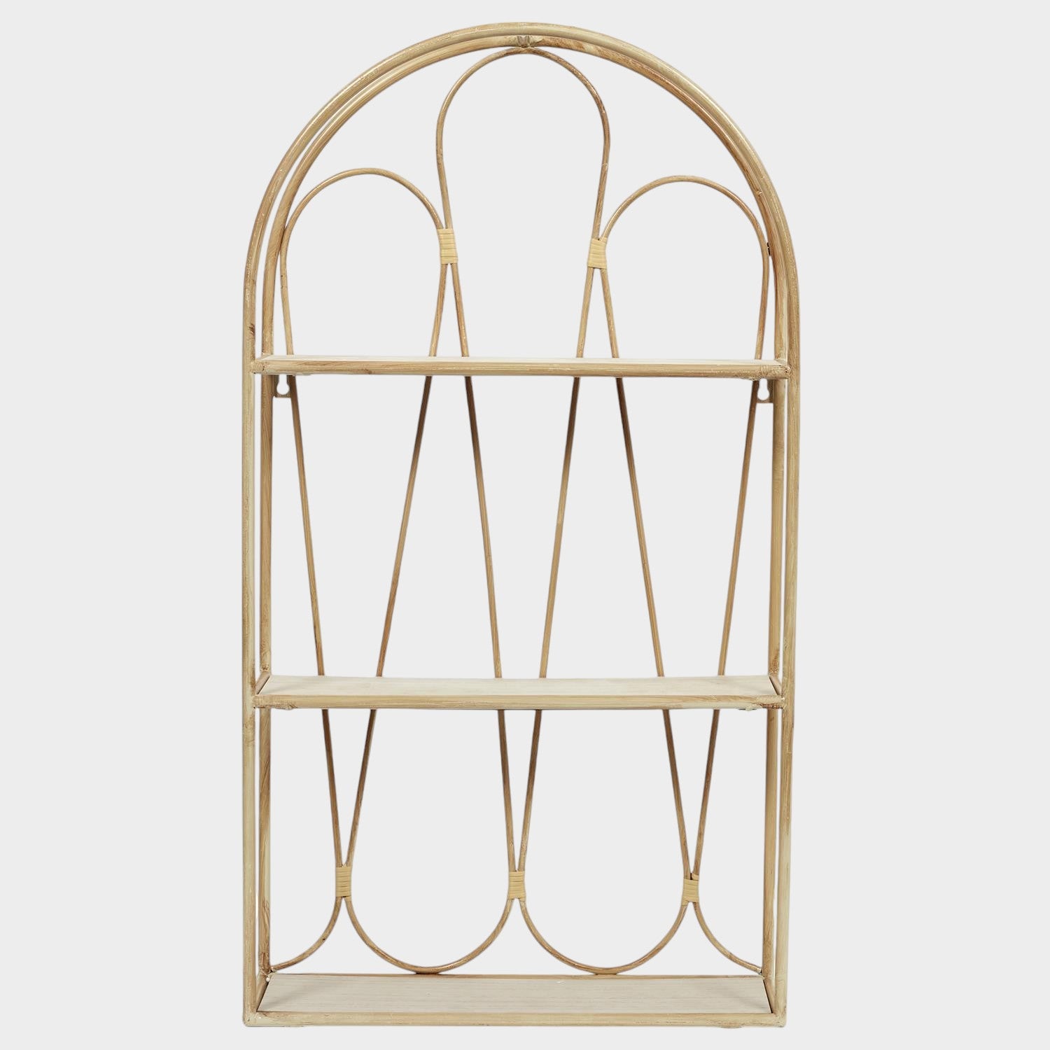Etagère murale déco arche java