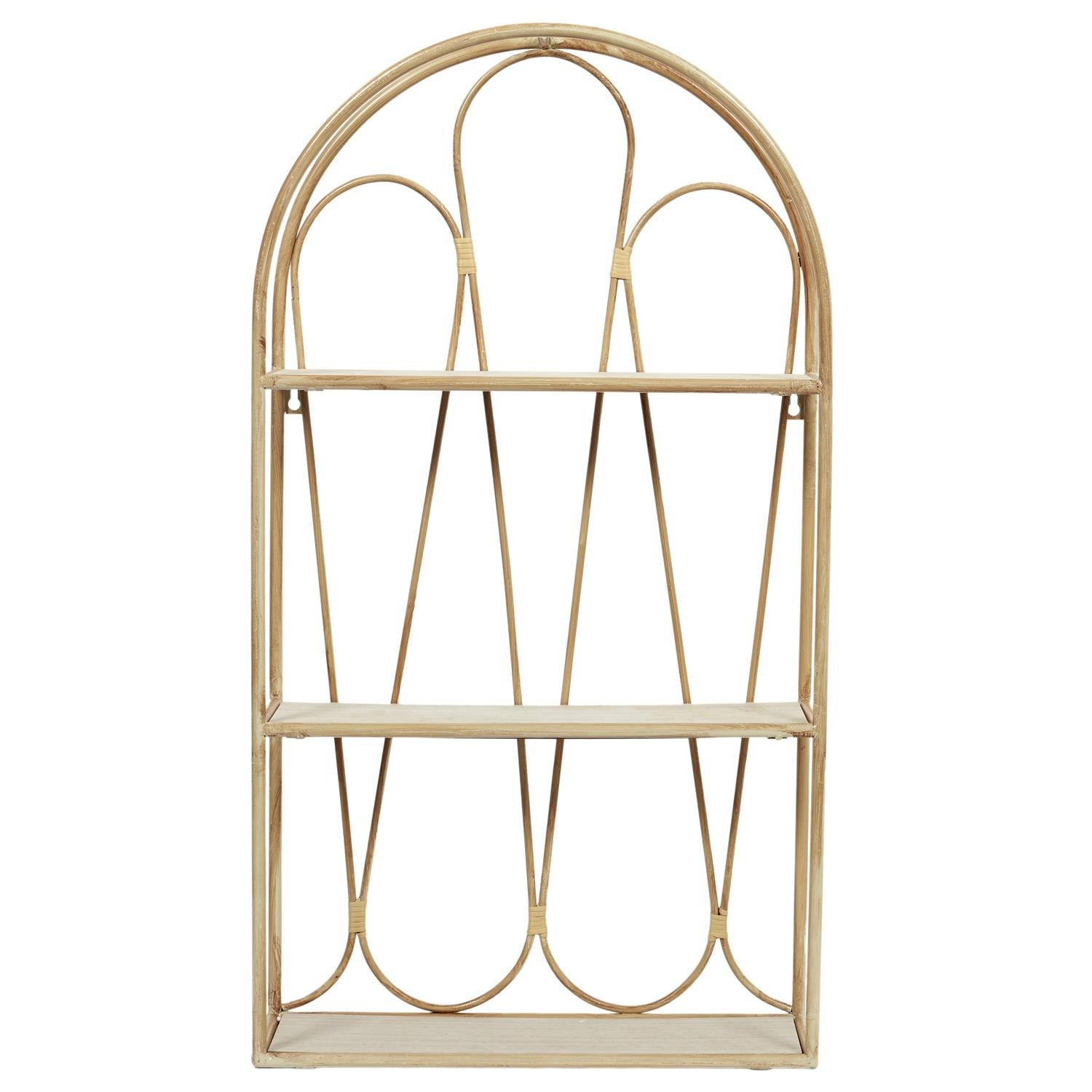 Etagère murale déco arche java