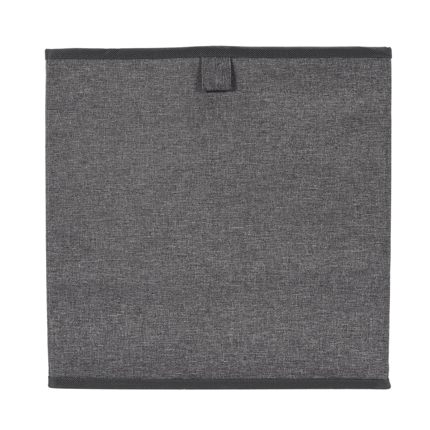 Cube de rangement pliable 30x30cm Gris