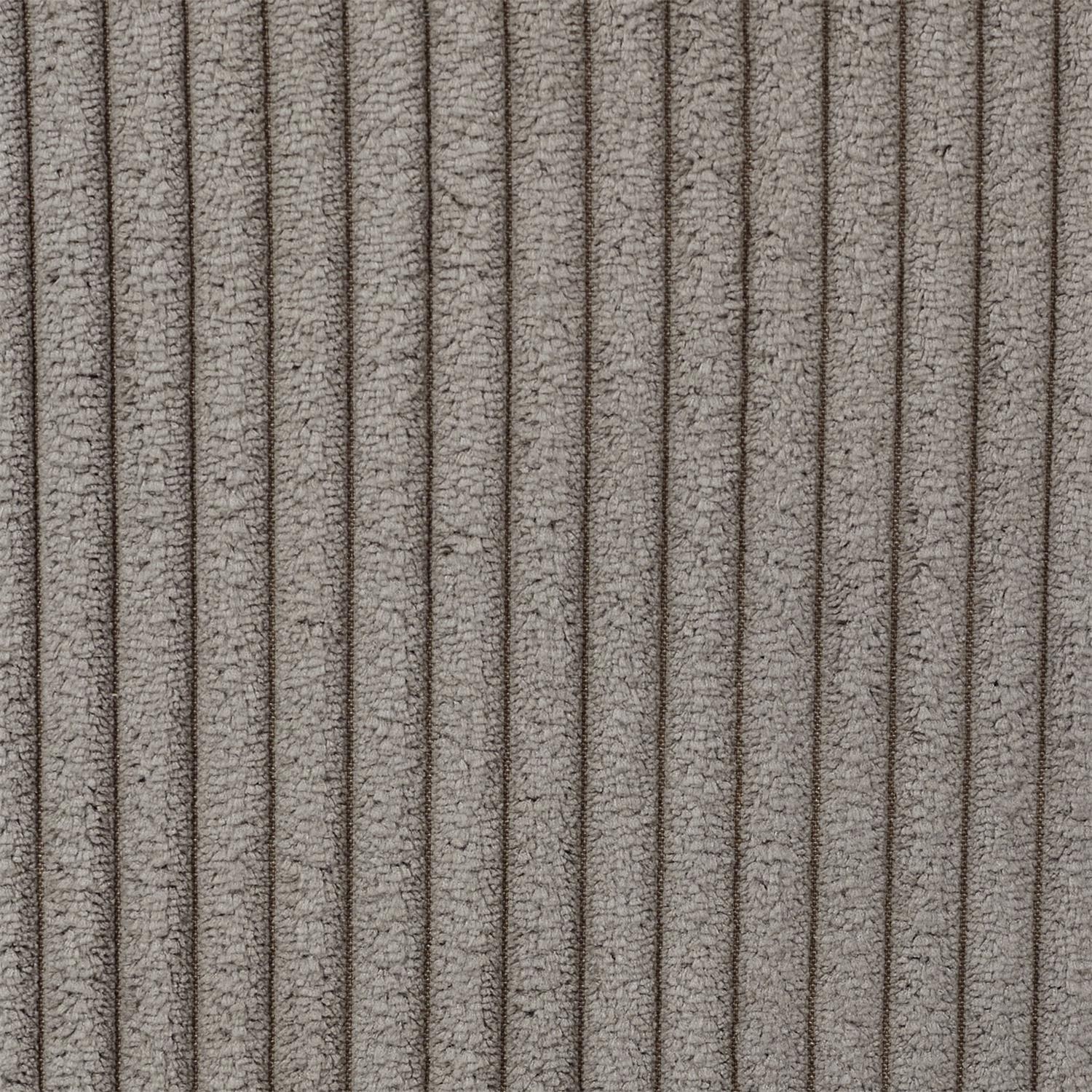 Fauteuil côtelé SCOTT Taupe