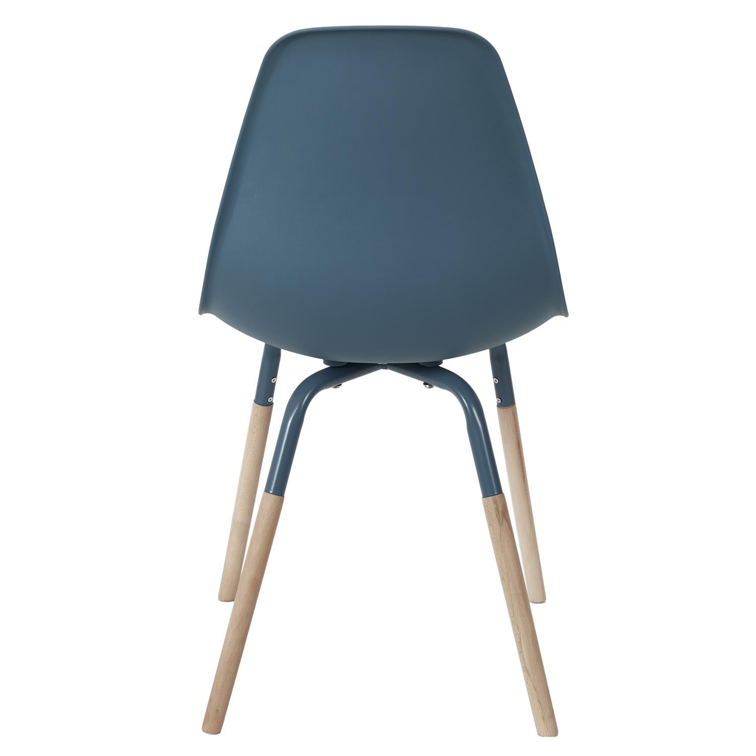 Chaise Phenix bleu canard