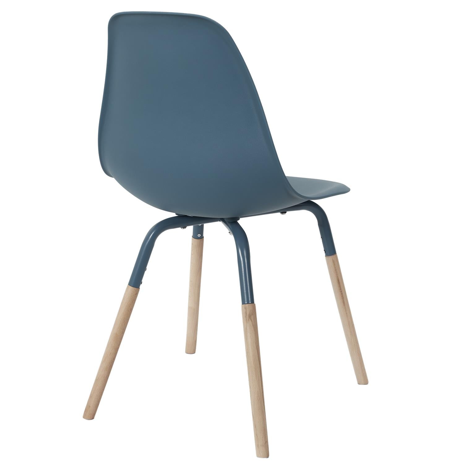 Chaise Phenix bleu canard