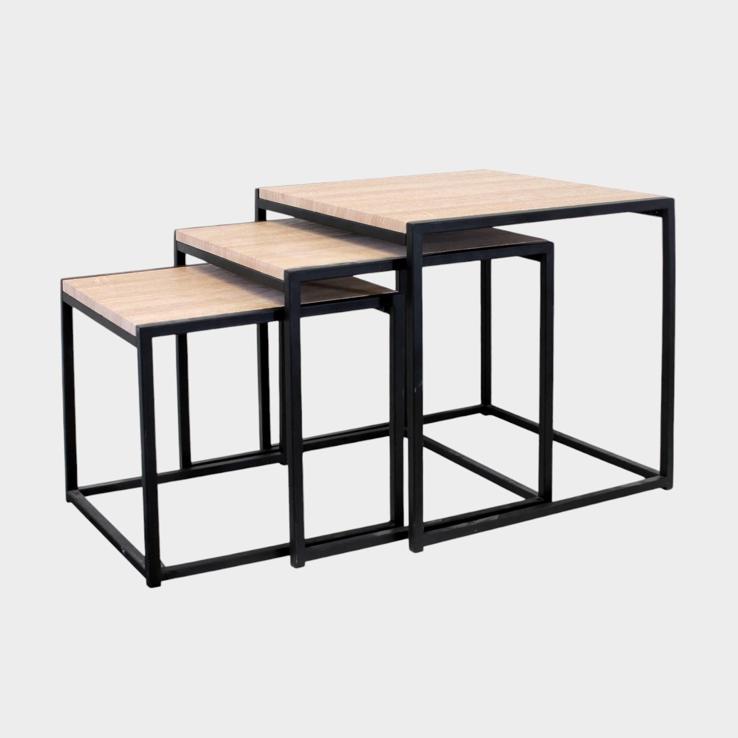 Table gigogne carrée x3