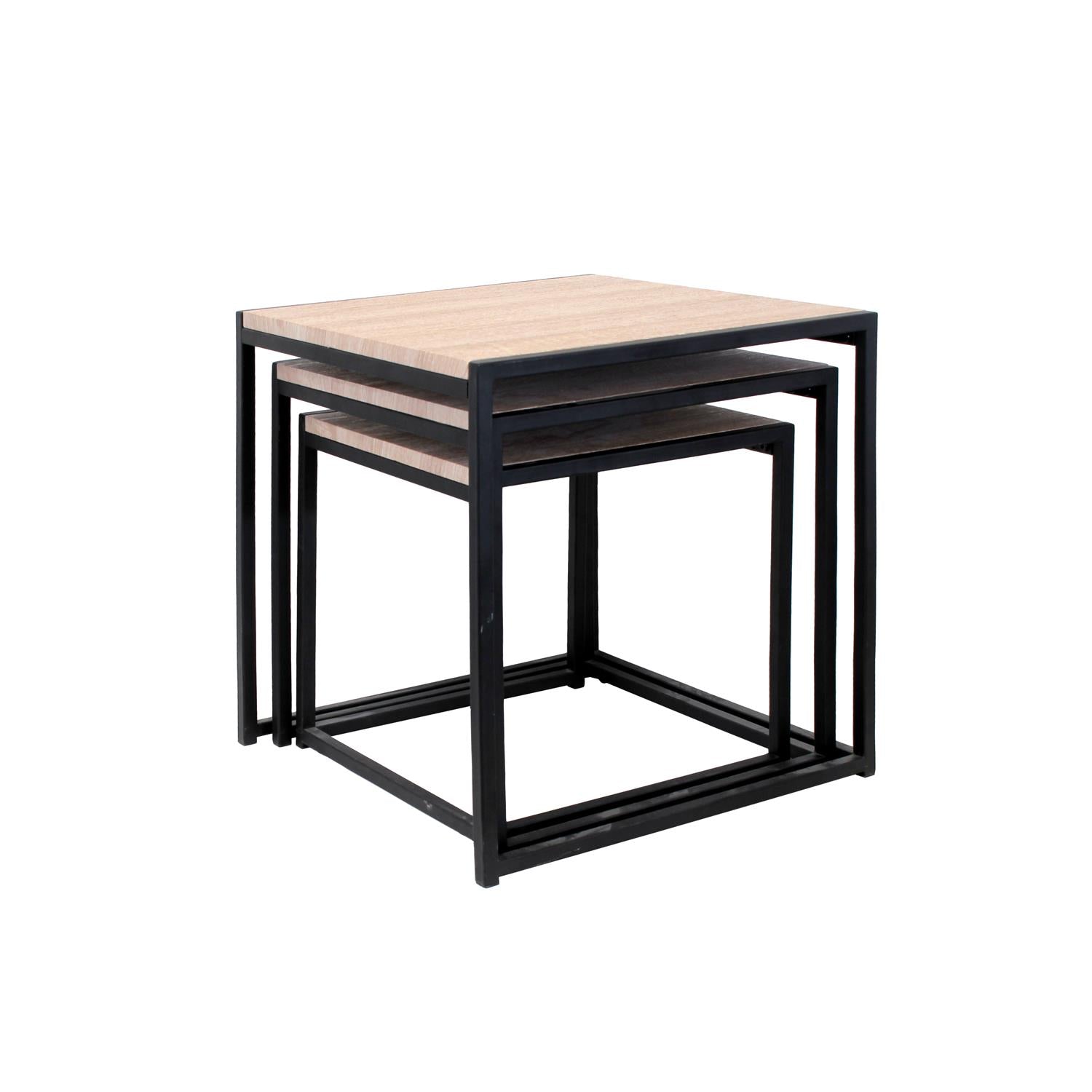 Table gigogne carrée x3