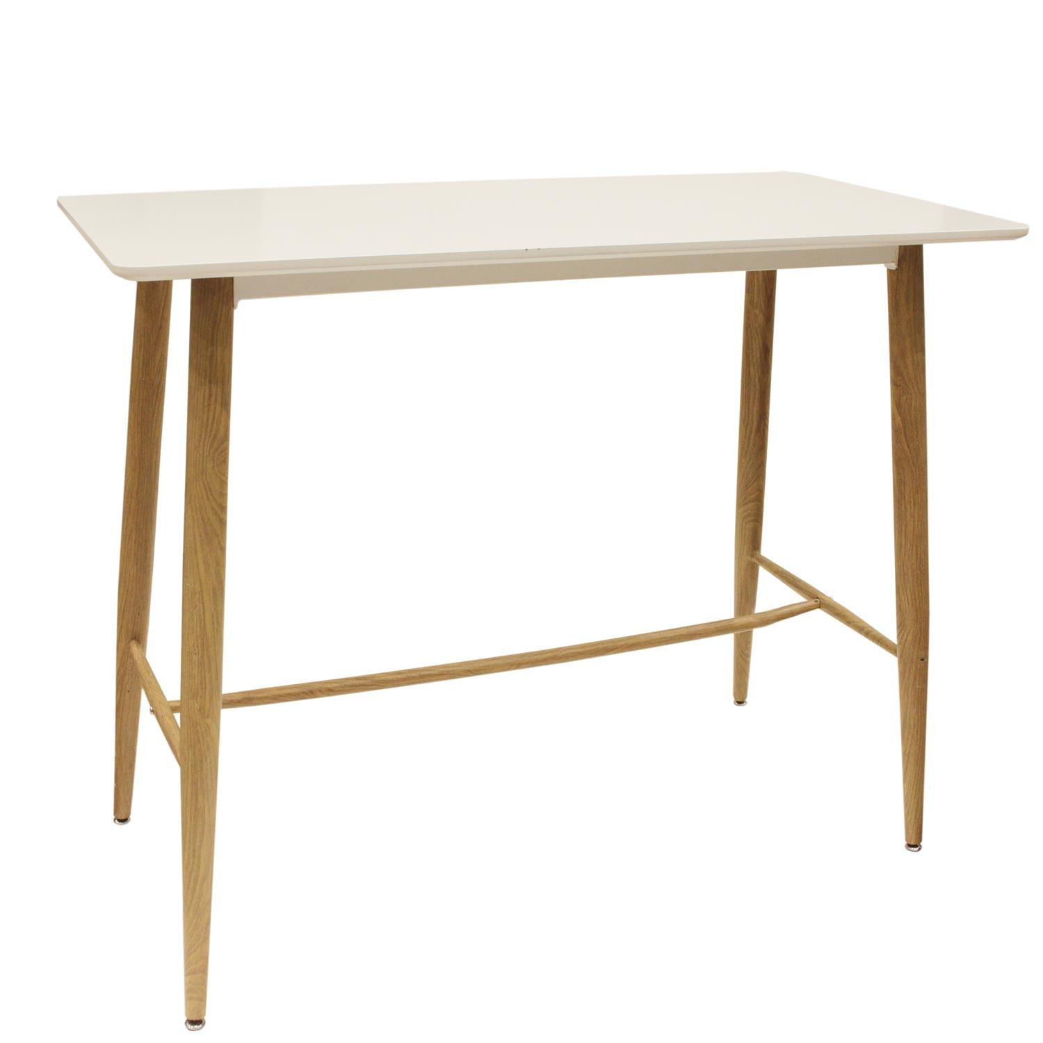 Table mange debout blanc