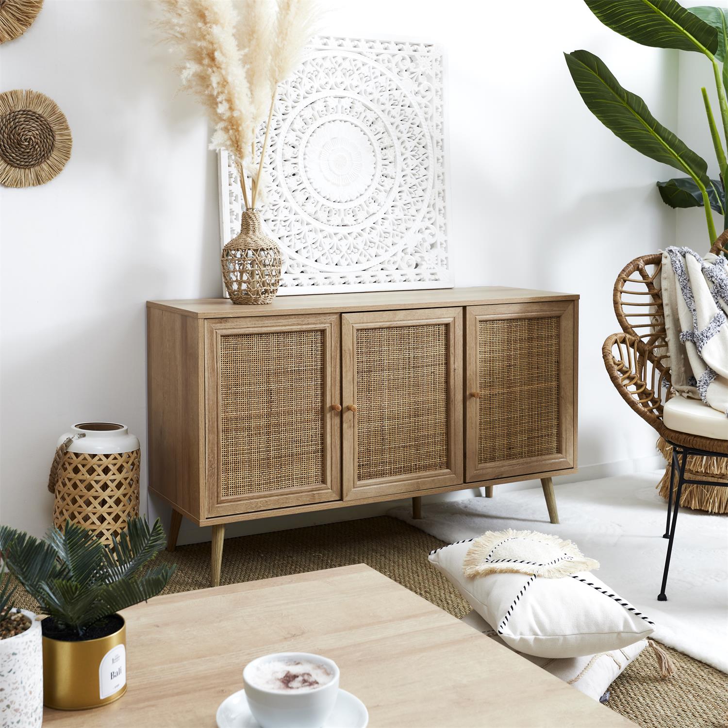 Buffet 3 portes Bali