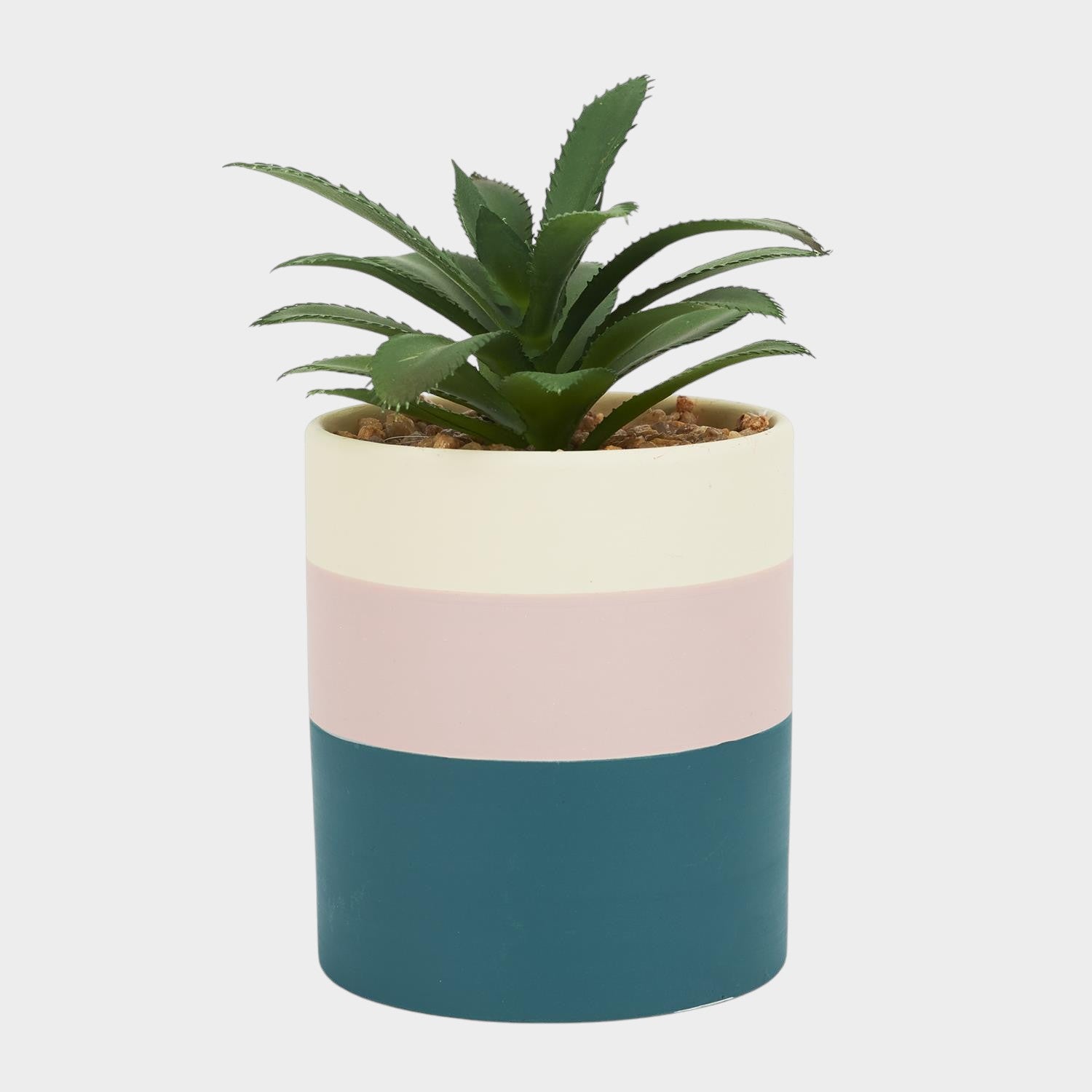 Plante artificielle colore block h16cm