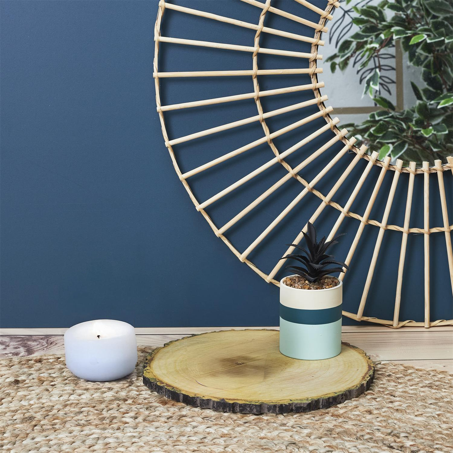 Plante artificielle colore block h16cm