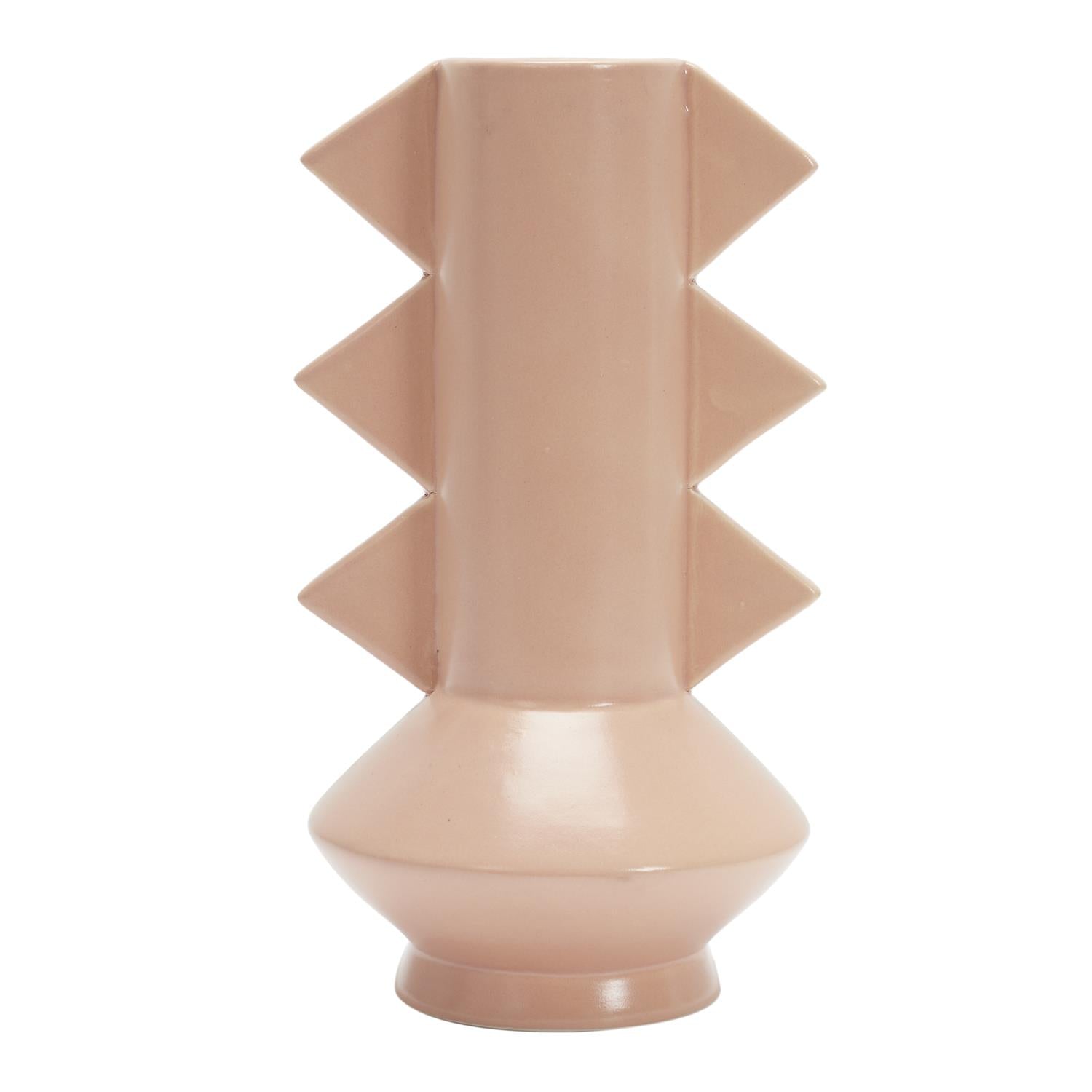 Vase céramique Lola h15cm Beige