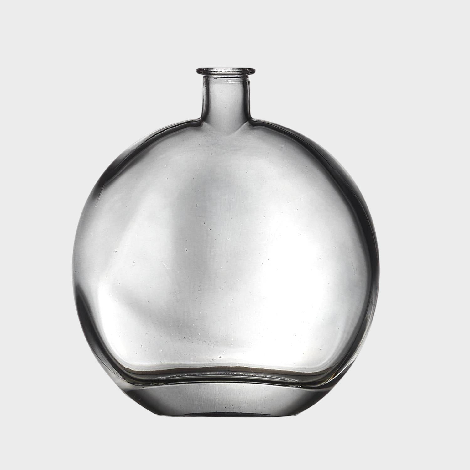 Vase verre rond h18.5cm Transparent