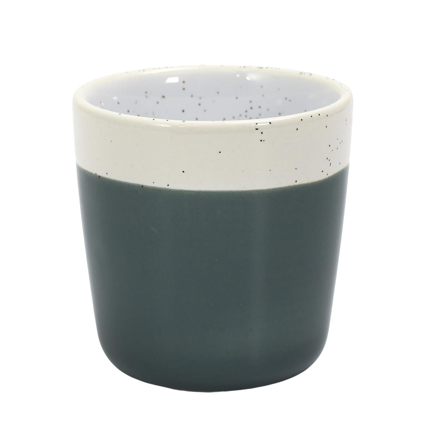 Gobelet expresso bicolore 10cl Vert