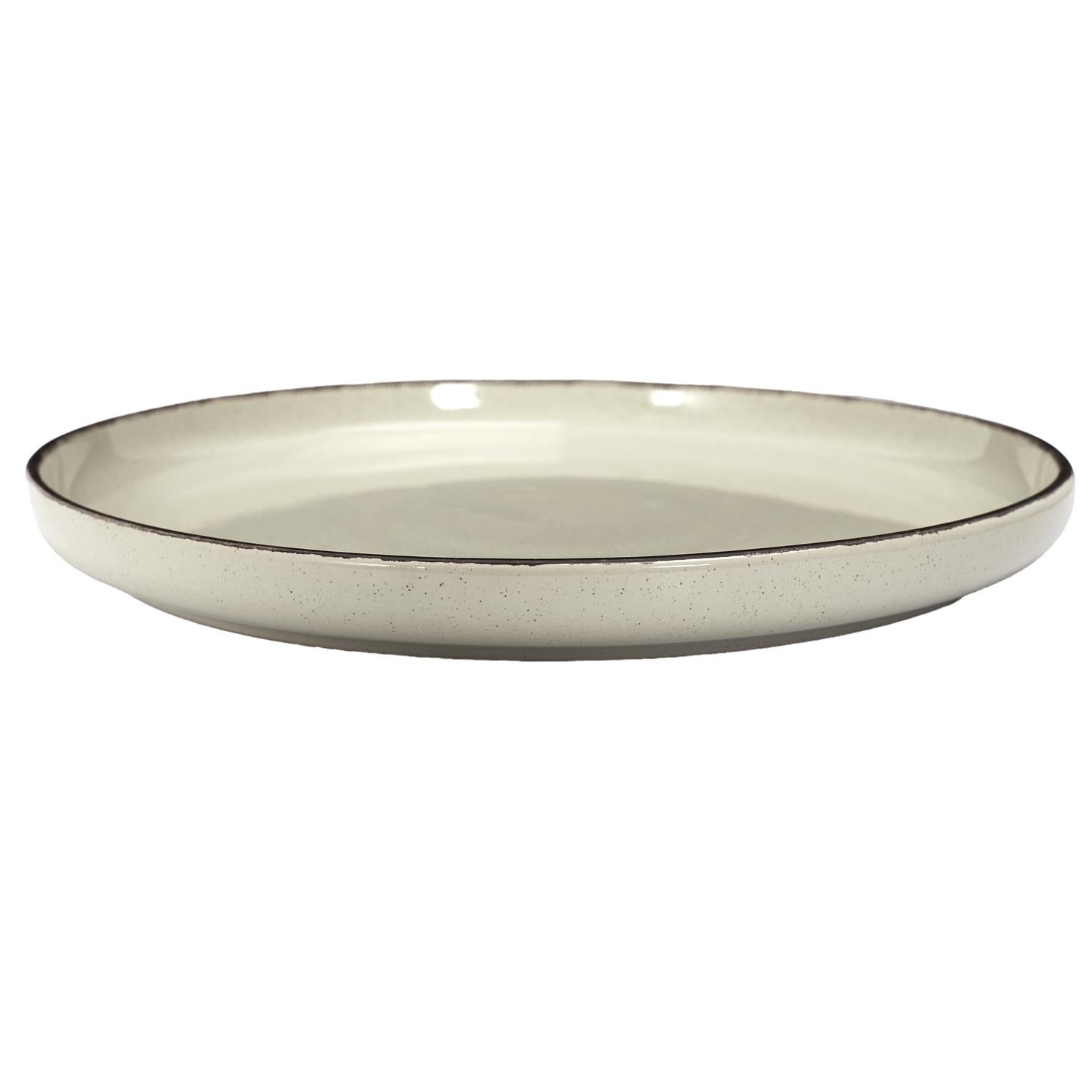Assiette grès du temps beige 27,3cm