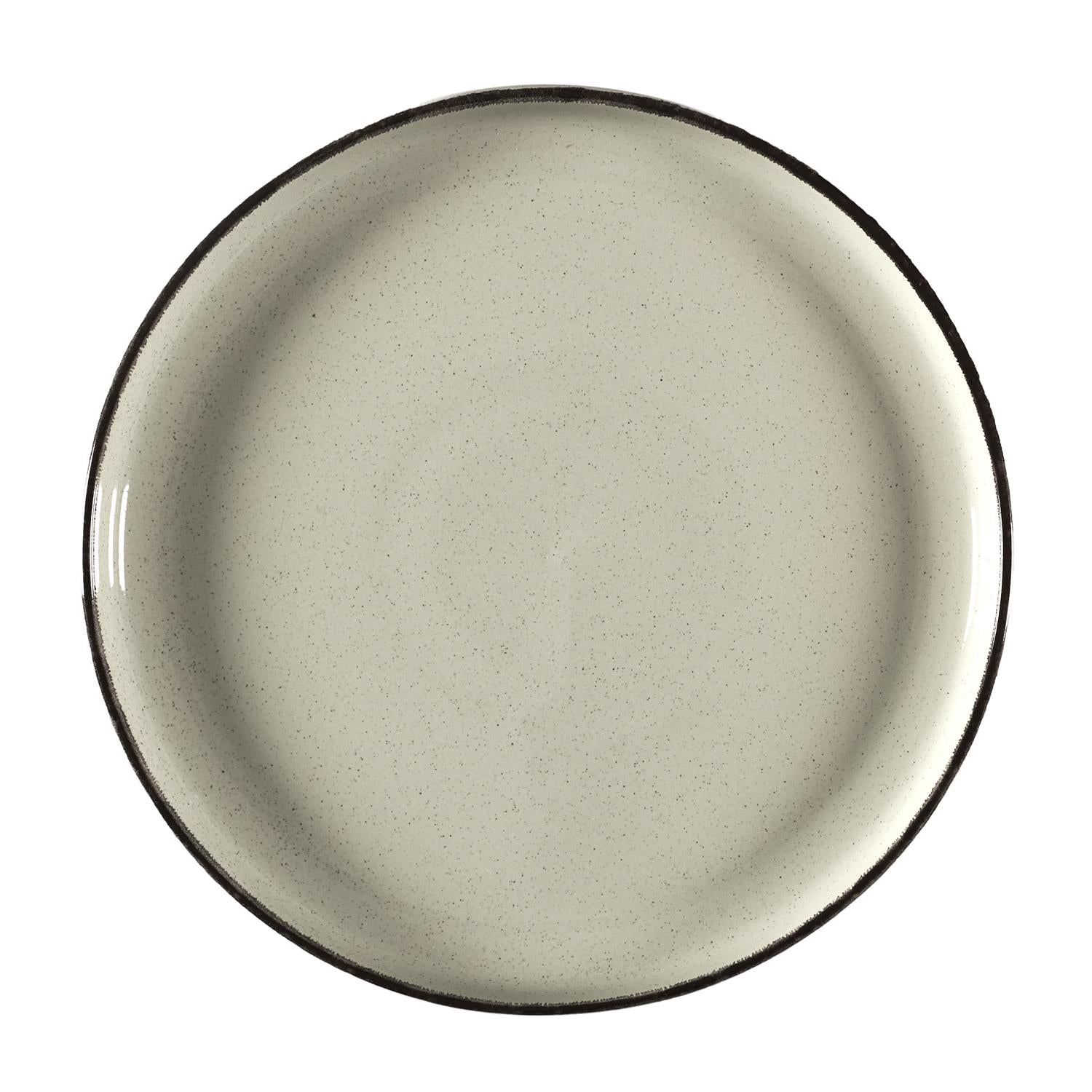 Assiettes à dessert grès du temps beige 20.5 cm