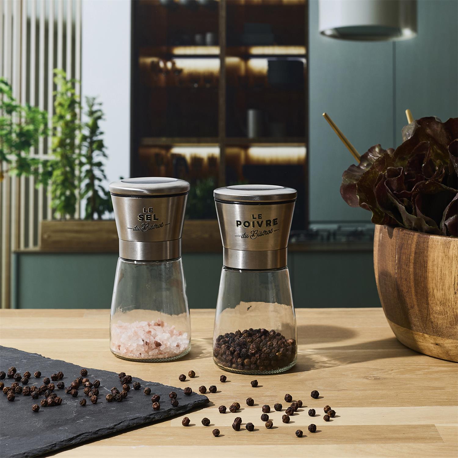 Moulin poivre et sel Inox Bistrot