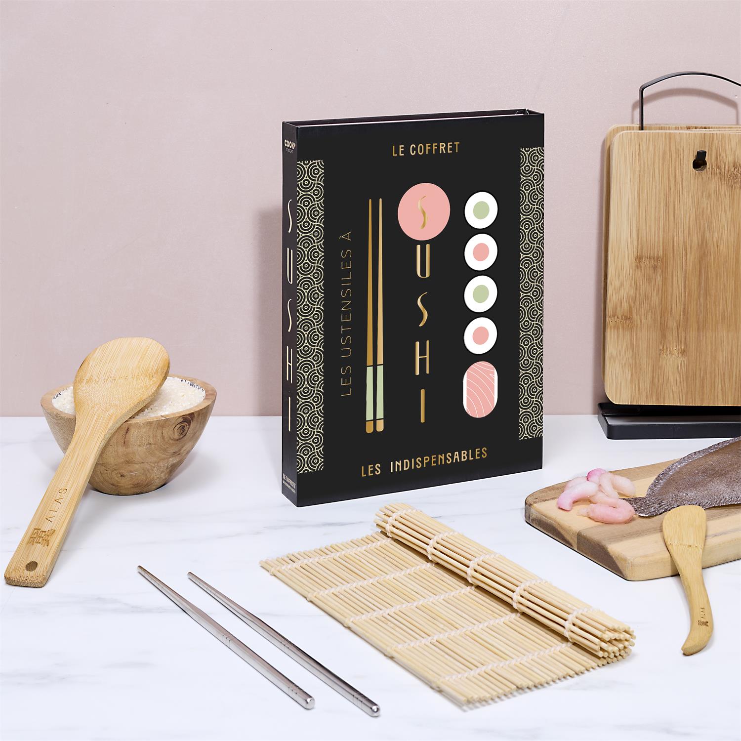 Coffret livre Sushi