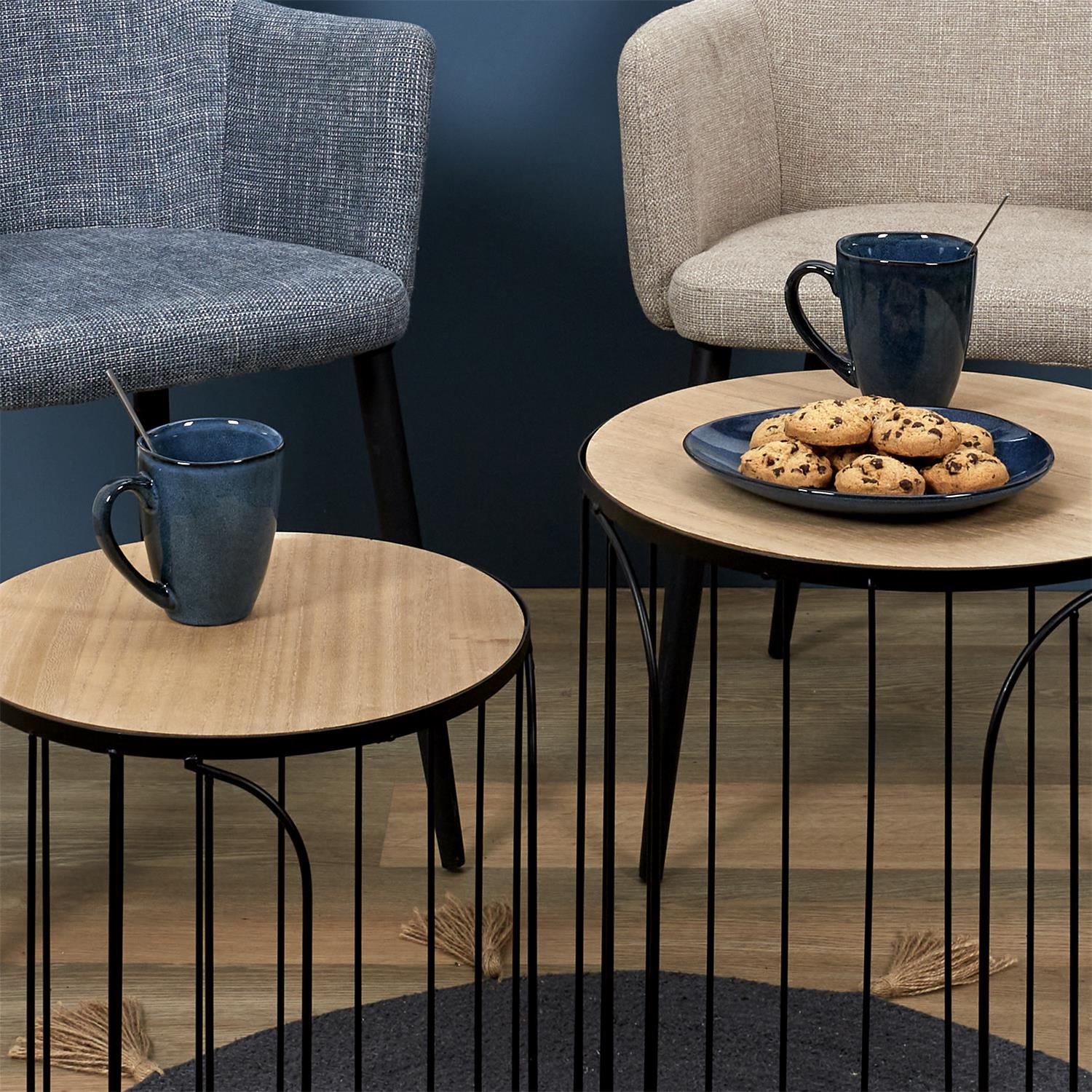 Mug 30cl au grès du temps bleu