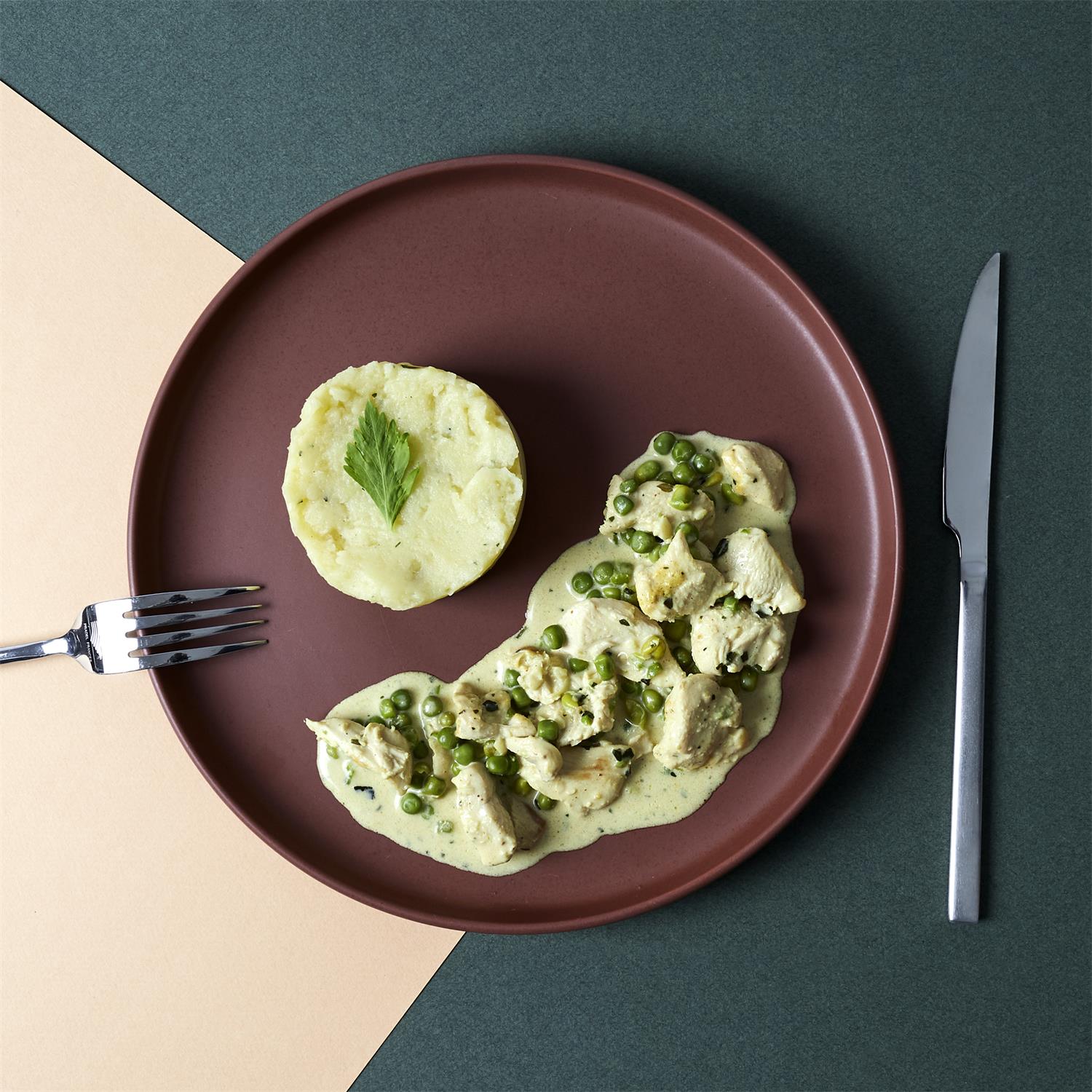 Ménagère 16 pièces mat Shiny inox Julia