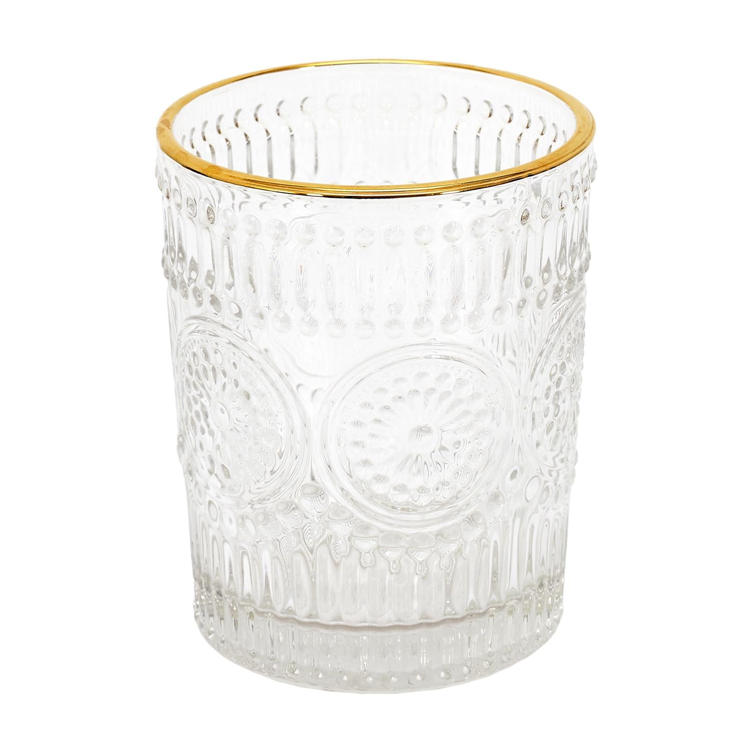 Verre liseré dore 25cl