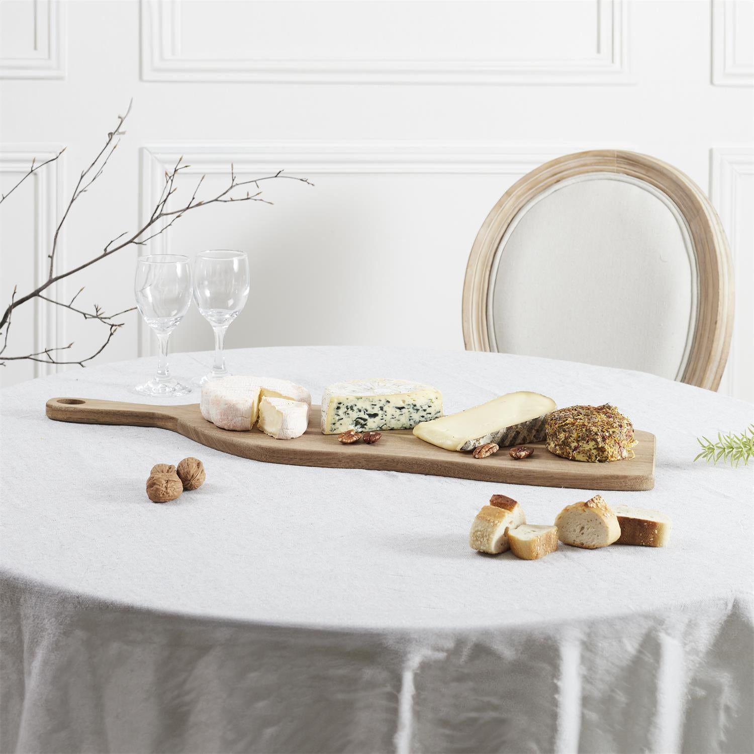 Planche de présentation acacia 64x19cm