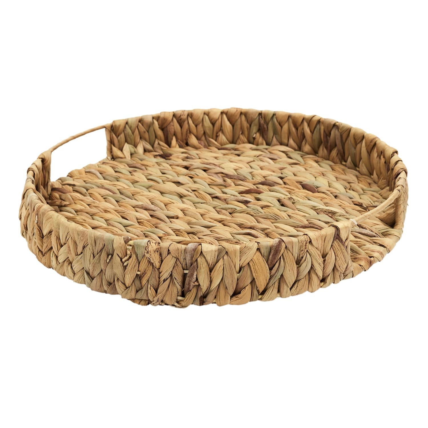Plateau tressage naturel d40cm