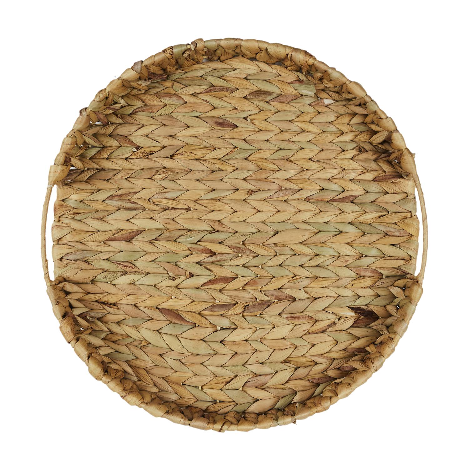 Plateau tressage naturel d40cm