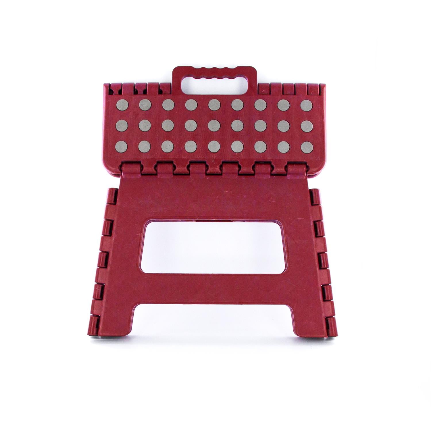 Marchepied pliable compact h22cm Rouge