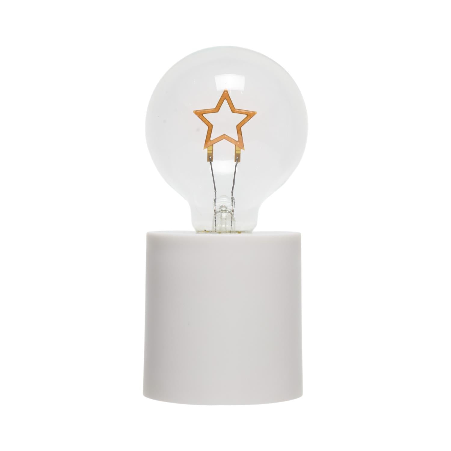 Lampe ampoule effet néon Etoile