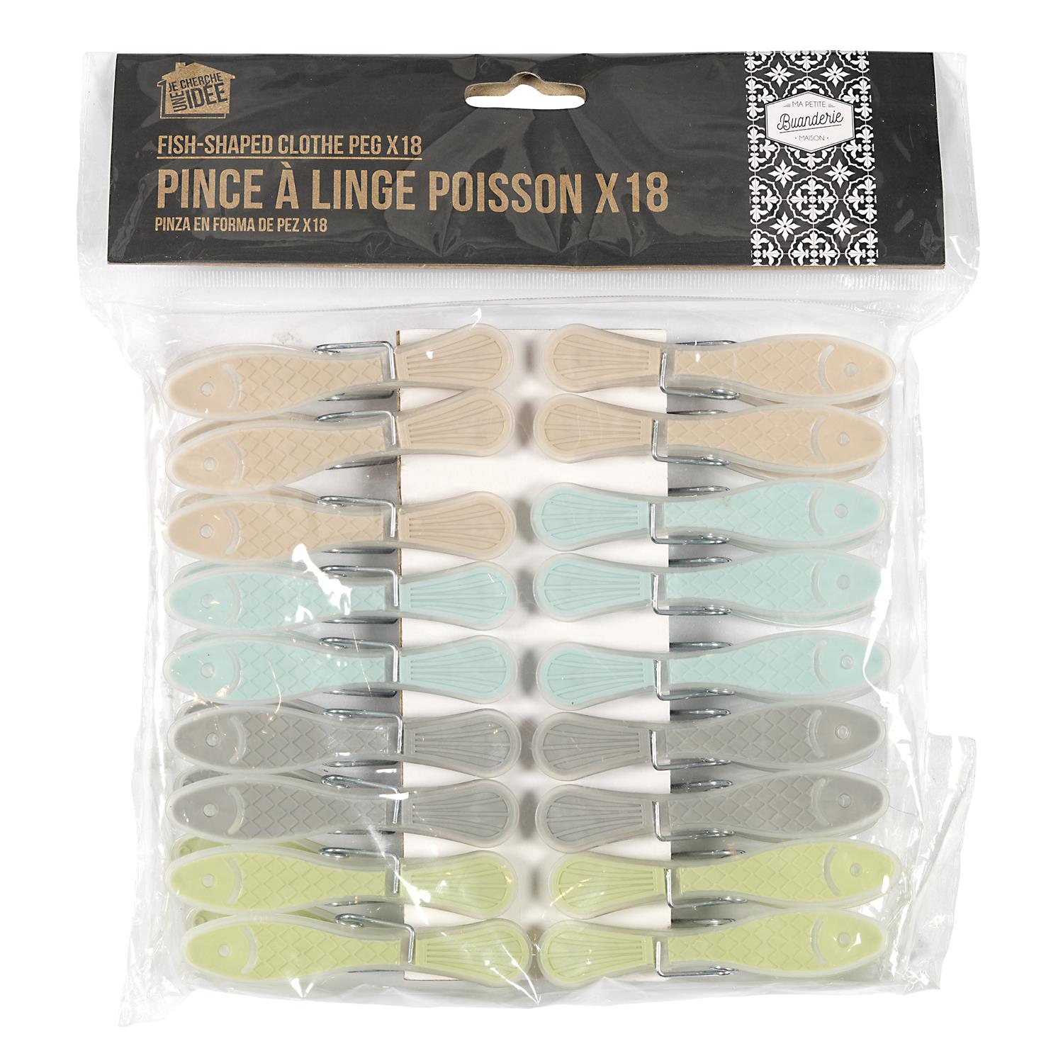 Pince à linge poisson X18