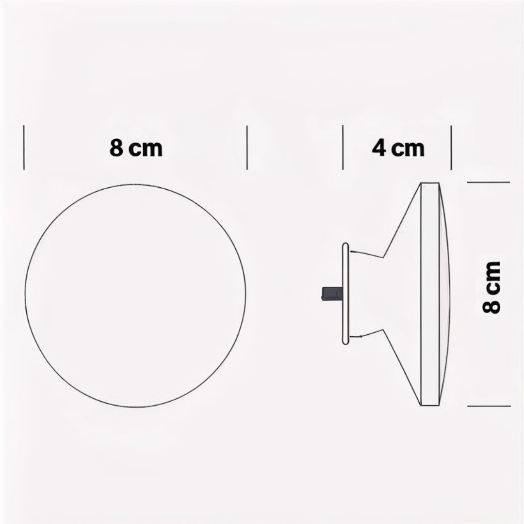Porte-manteau clipsable – Chêne blond