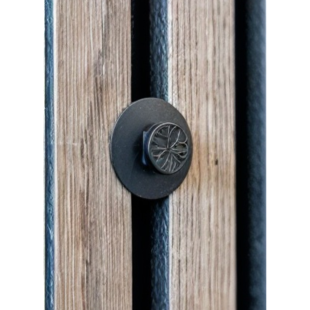 Support cadre clipsable – Métal noir