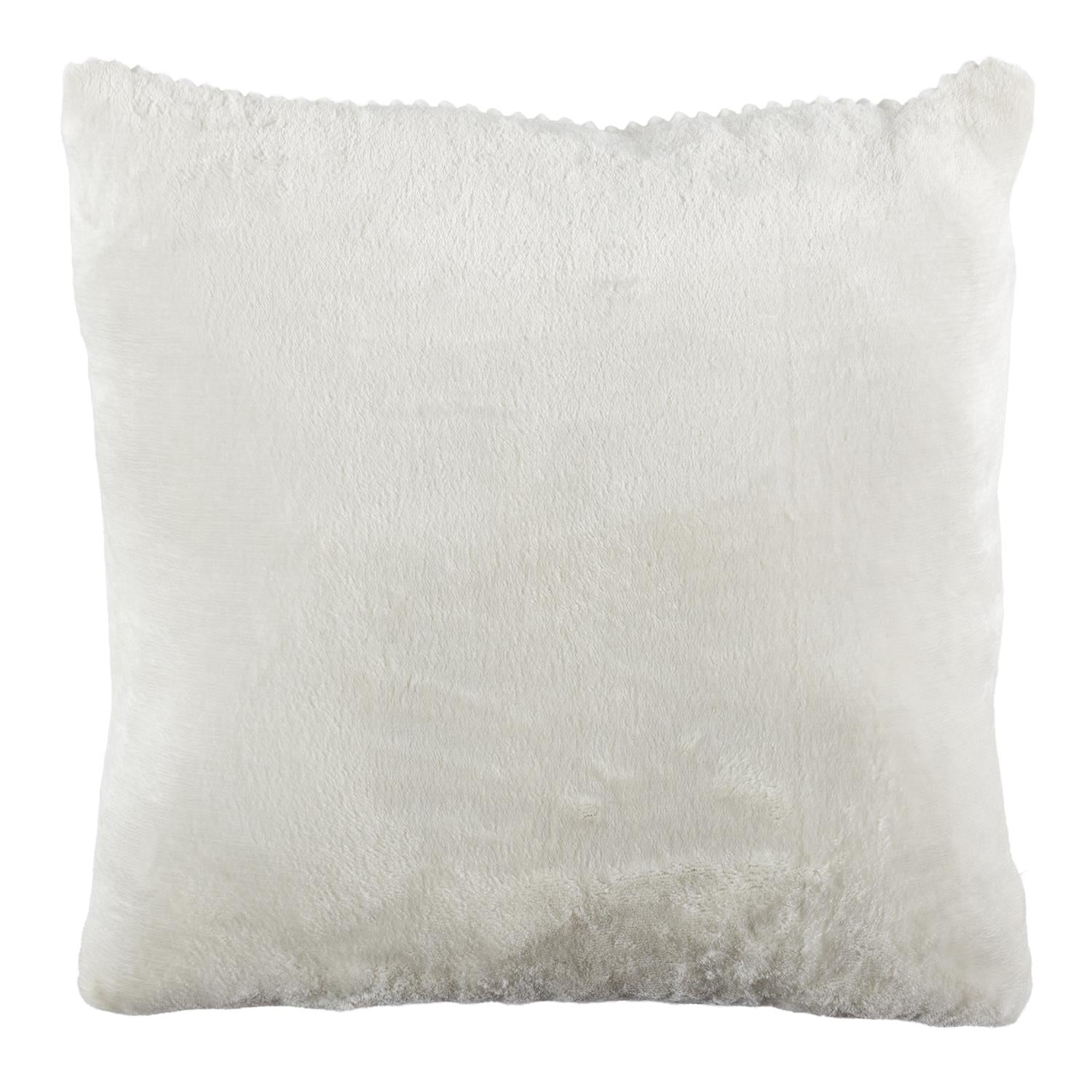 Coussin grosse cotes flanelle 40x40cm